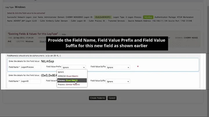 EventLog Analyzer: How to Extract New Fields for Universal Log Parsing and Indexing (ULPI)