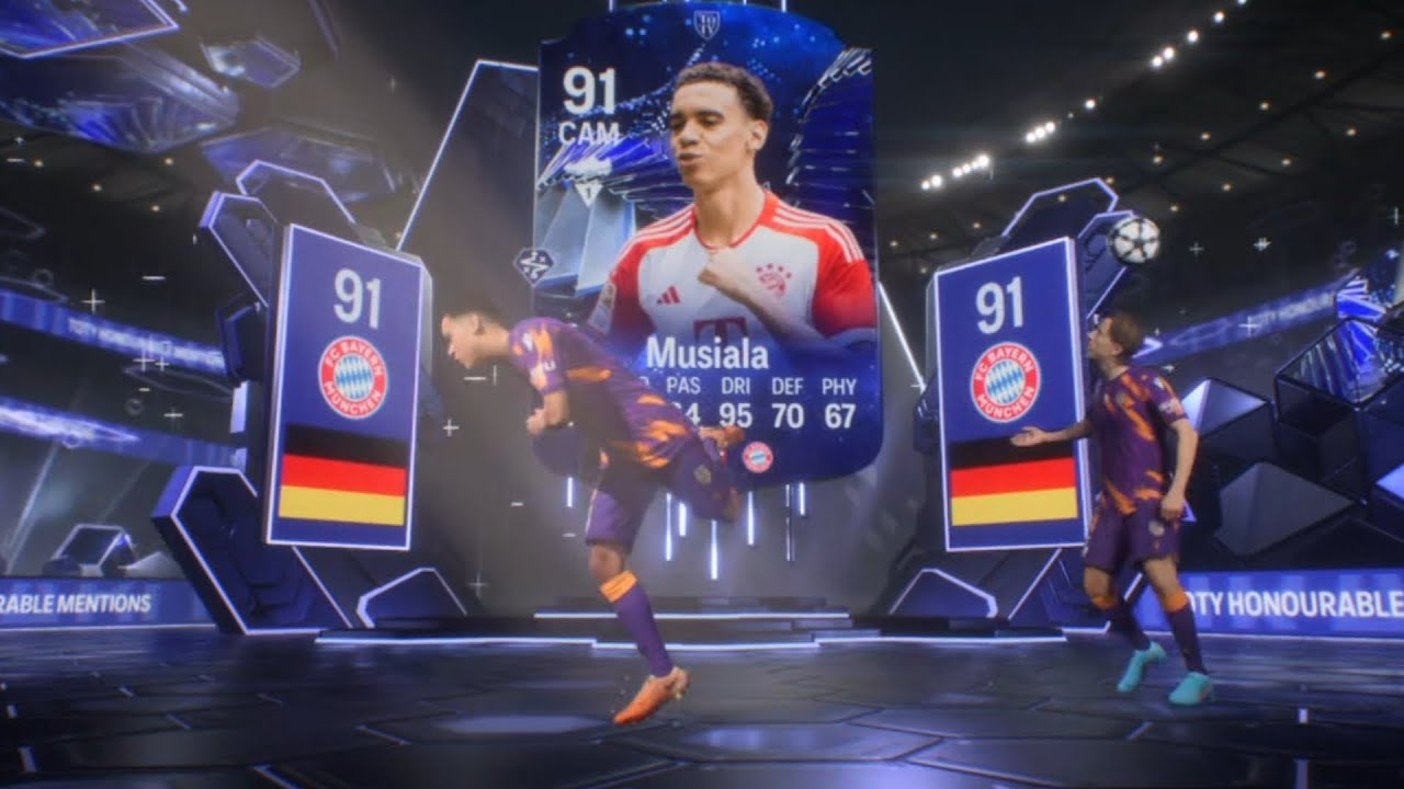 My First Double Walkout Animation in EA FC24 with a gift 🎁