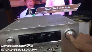 The King of Amplifiers: DENON AVC A1HD with massive 1500-watt power, includes USB decoding and pl...