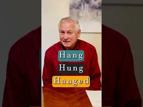 Hang vs Hung vs Hanged - Confusing English Words | English Lesson - YouTube