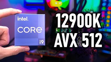 How AVX 512 still works on 12900K