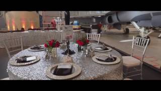 Sizzle with Decor - Wedding - Canadian Space and Aviation Museum