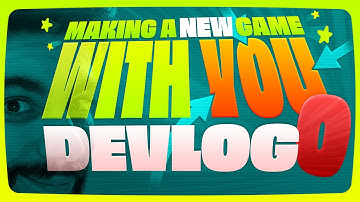 Making Our DREAM GAME Together! Indie Game Devlog #0
