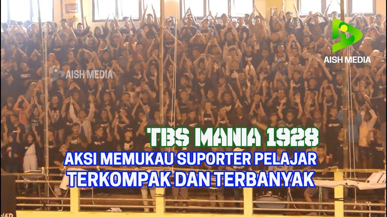 LUAR BIASA!!! SUPORTER PELAJAR TERBANYAK DAN TERFANATIK