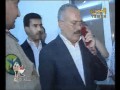 الرئيس الصالح يزور غرفة العمليات خليجي 20