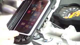 Motorrad Splashbox Halterung Smartphone Lenker Befestigung M8