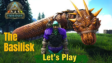 ARK Survival Evolved Fjordur Taming the Basilisk