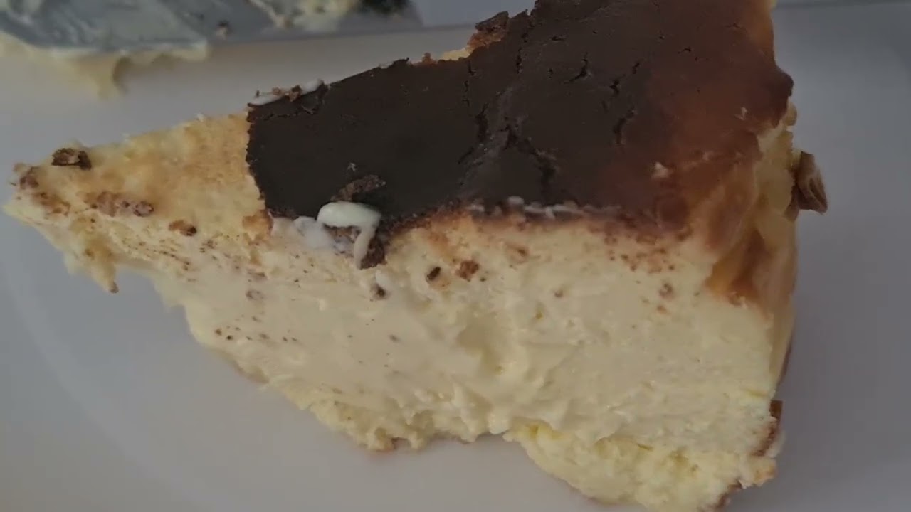 Homemade Burnt cheesecake- Delicious- Sis made