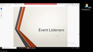 Graphical User Interfaces GUIs   part 1