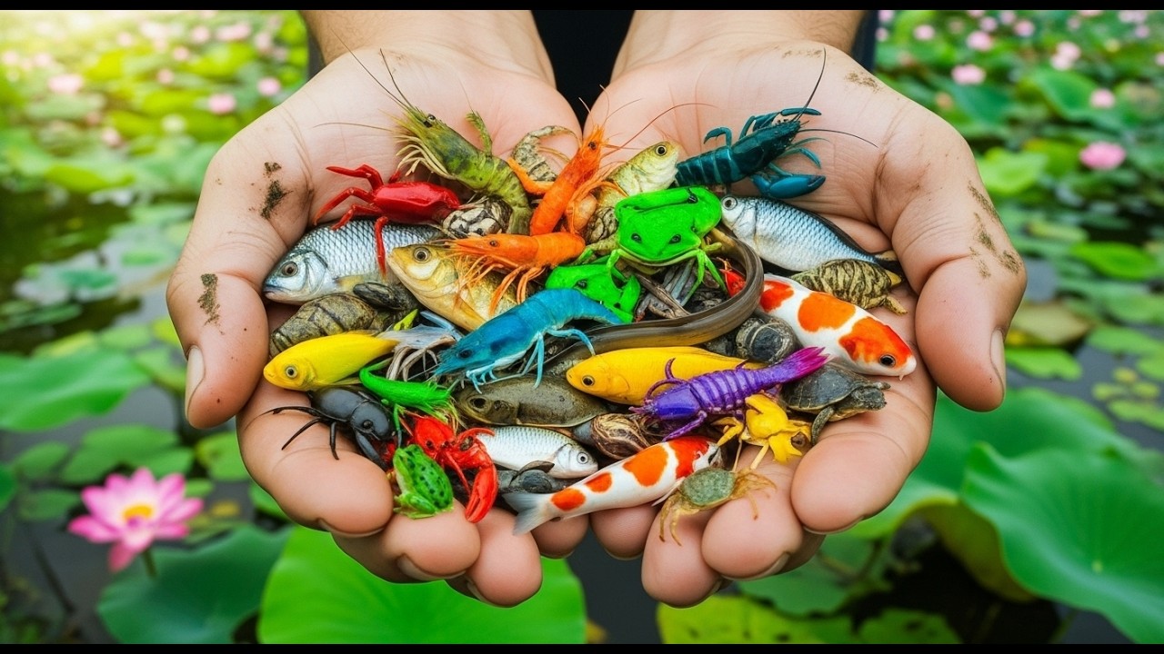 Catch and Release Journey | Discovering Frogs & Betta Fish in Hidden Nature