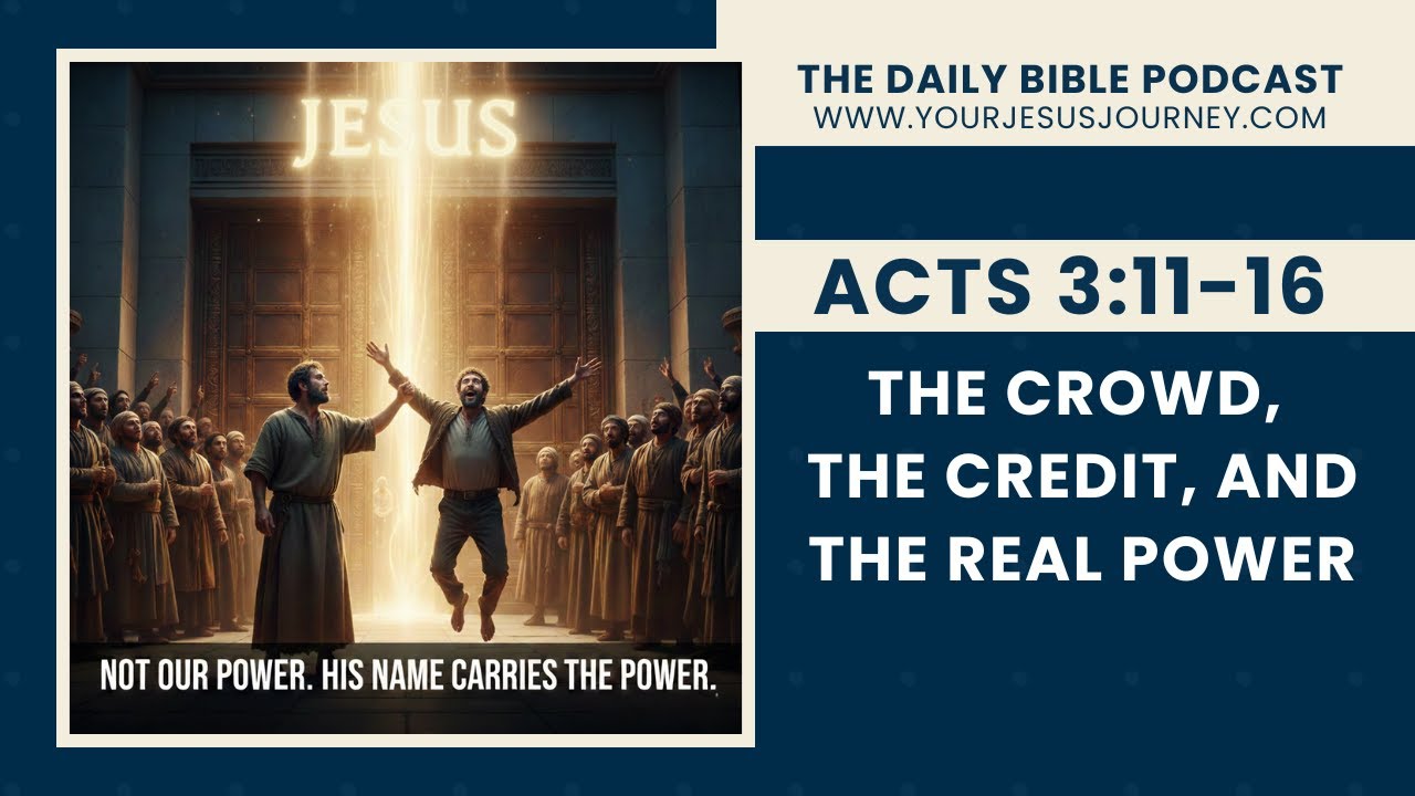 Stop staring at the messenger: Why the Name of Jesus is the real source of power (Acts 