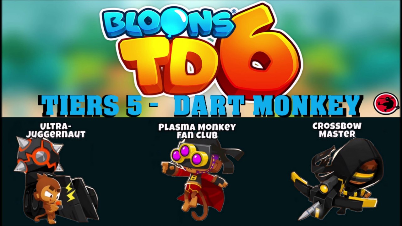 Btd6 Dart Monkey Tier 5 Comparison Youtube - btd 5 dart monkey tier 2 roblox