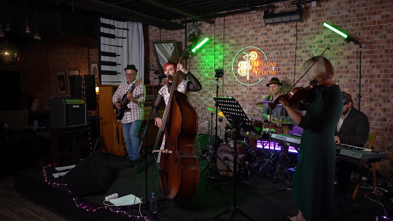 Nina Garnet квинтет - Мои пальцы верны контрабасу(live Mellow Yellow club, 27 марта 2025)