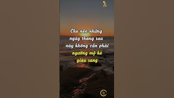 Cuộc đời nhất định cần KHẮC CỐT GHI TÂM điều này - Đạo Đời..#shorts