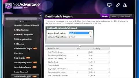 Screencast by @infragistics from Screenr.com