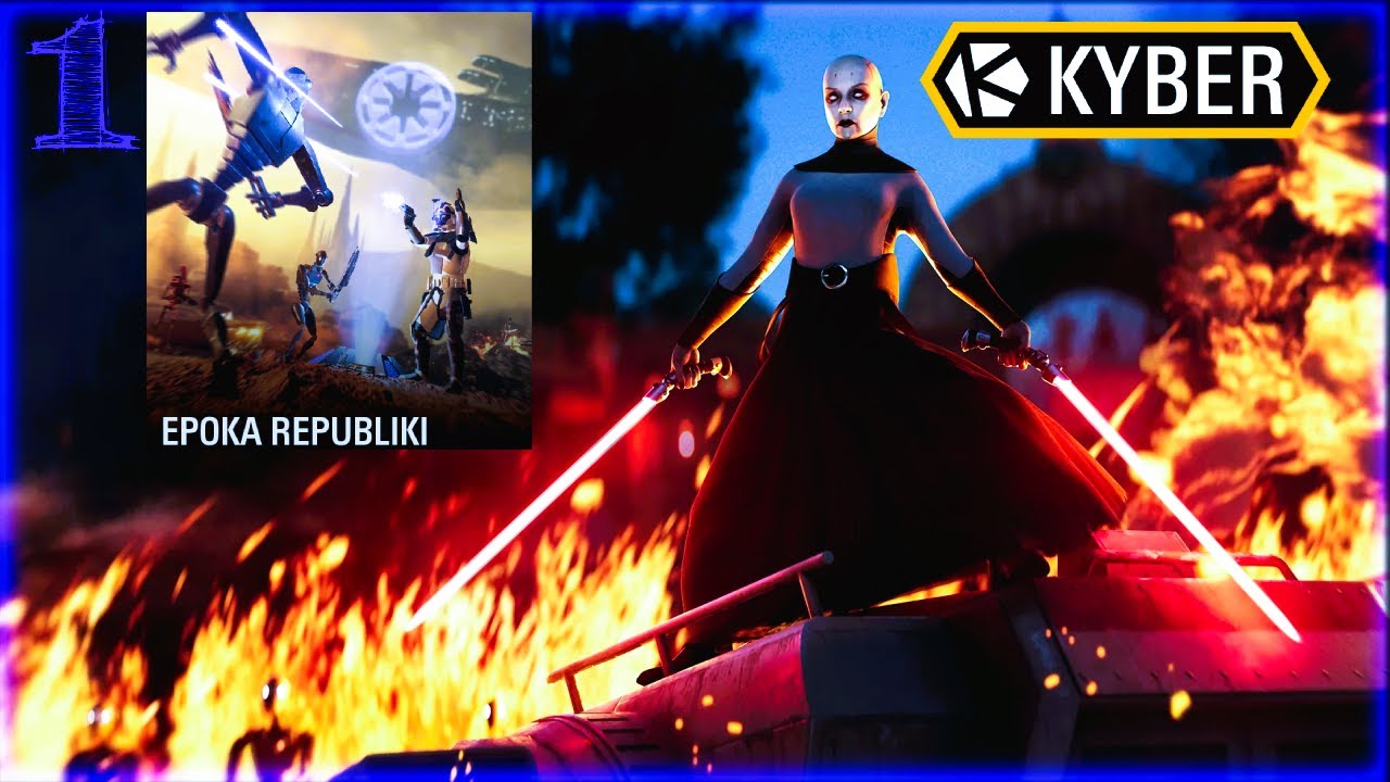 Zagrajmy w  Star Wars: Battlefront II  KYBER Mod- Supremacja: Kamino - Separatyści.[01]