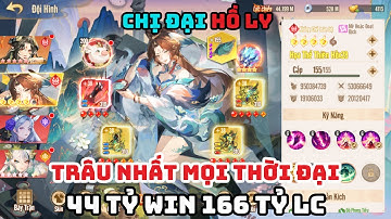 Tây Du VNG Siêu Phẩm Hồ Ly 4 Sao Tank Của Nông Dân - 44 Tỷ Win 166 Tỷ Lực Chiến - Chơi Vậy Ai Chơi