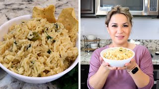 How To Make Simple White Lime Rice Or Cilantro Lemon Rice