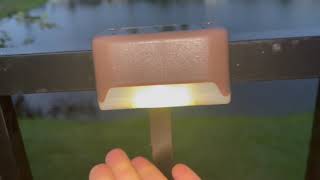 SOLPEX Solar Deck Lights Outdoor 16 Pack, Solar Step Lights Waterproof Led Solar lights