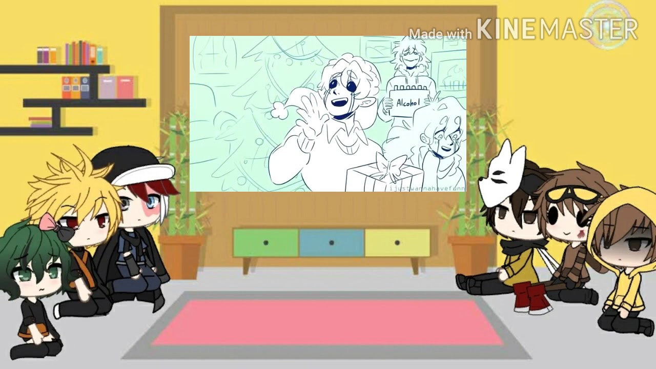 Mha reacts to creepypasta memes || 200+ subs special|| - YouTube