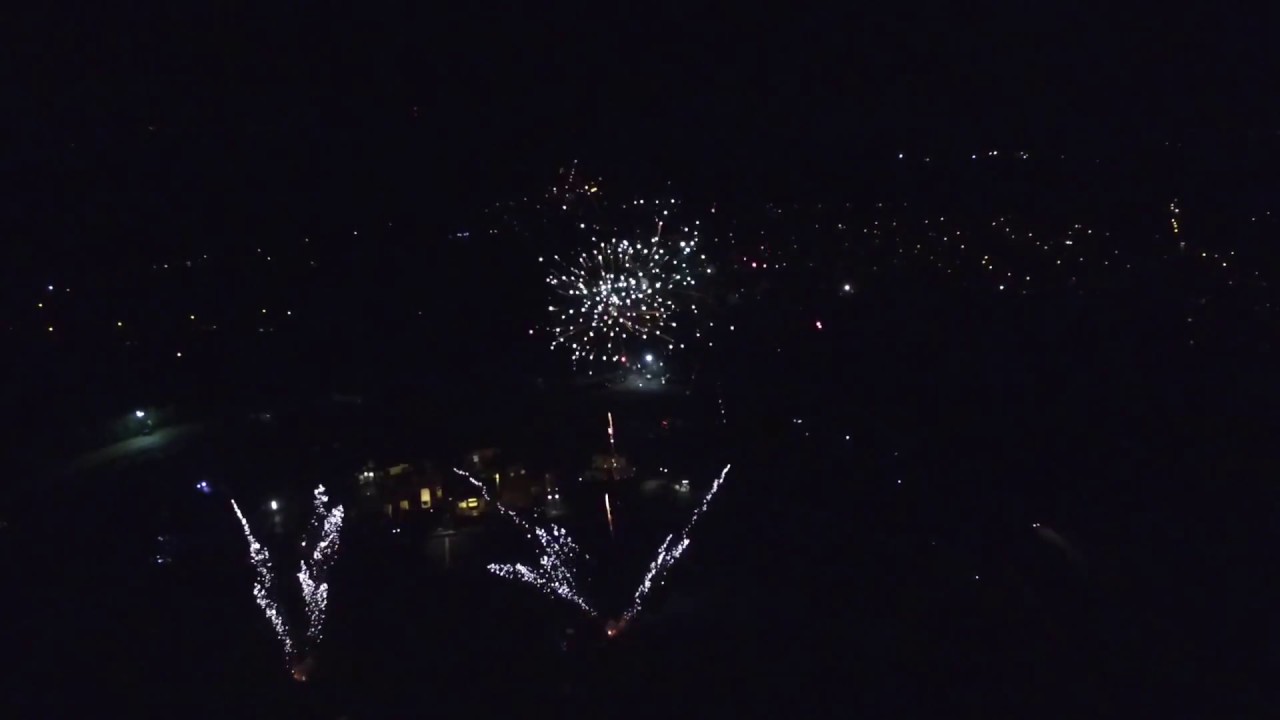 Hednesford Hills Raceway firework display, 5/11/17