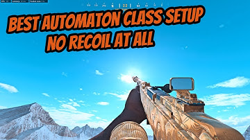 Best Automaton Class Setup for Warzone || Call of Duty: Warzone || Warzone Pacific Caldera