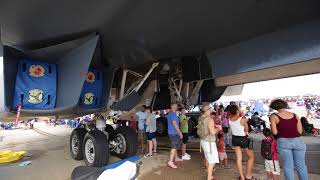 B-1 Lancer bomber walkaround at Joint Base Andrews Air Show 2017