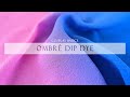 Cosplay basics ombre dip dyeing