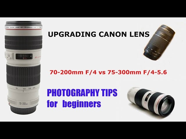 Canon EF 75 -300 mm f/4 - 5.6 ⅡI望遠ズームレンズ USR 人気，格安