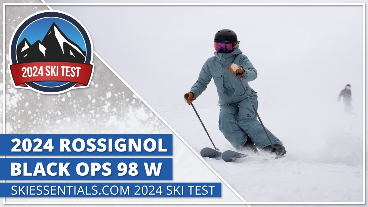 2024 Rossignol Black Ops 98 W - SkiEssentials.com Ski Test - YouTube