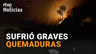 TRES CANTOS (MADRID): MUERE el HERIDO en el INCENDIO que ha obligado a desalojar tres urbanizaciones