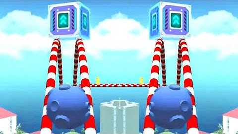 Sky Rolling Ball 3D - All level Gameplay Walkthrough Android iOS (level 156-158)