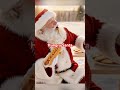 Santa is very Hungry Short Video #santa #hungry #hotdog He loves hotdogs too #funny #biglaughs