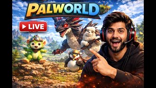 ALWORLD LIVE 🔴 | Survival • Base Building • Epic Pals | First Time Gameplay#Palworld #PalworldLive
