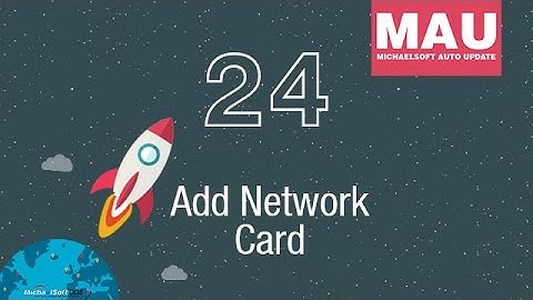 24) MichaelSoft Cybercafe Diskless System (MAU) - How to add server network card?