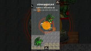 MMORPG clássico 2D no browser 💀 #shorts