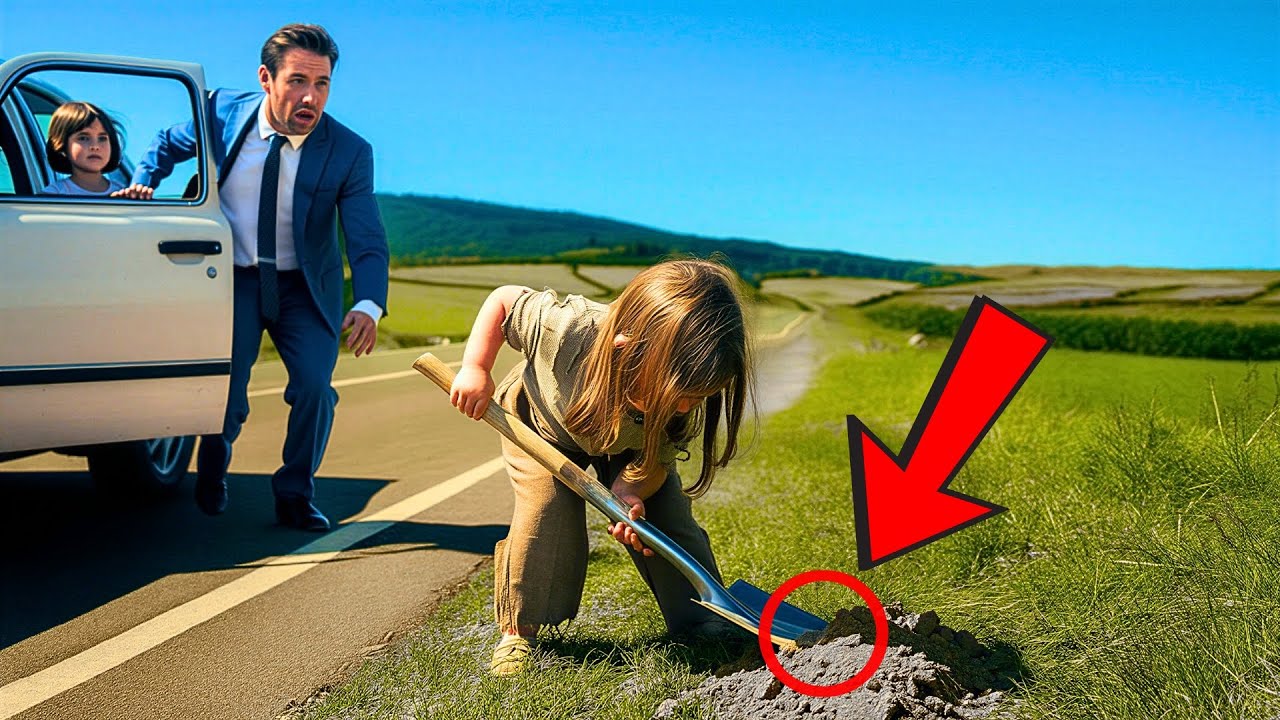 « MONSIEUR, ILS L’ONT ENTERRÉE ICI », DIT LA FILLETTE AU MILLIONAIRE, MAIS QUAND ILS CREUSENT, ILS D