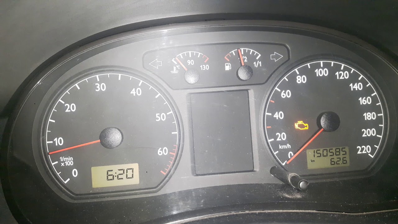 Check engine vw polo 1.2 z 2002 r 