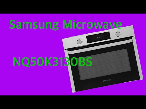 SAMSUNG NQ50K3130BS Built-in Solo Microwave