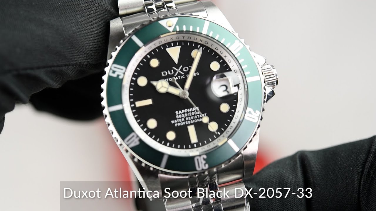 Duxot Atlantica Soot Black DX-2057-33 - SeriousWatches.com