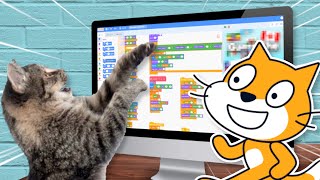 I Taught my CAT How to Use SCRATCH!