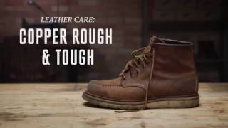 copper rough & tough leather