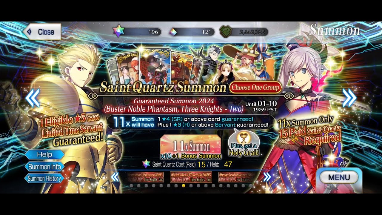[FGO] New Year GSSR YouTube
