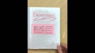 Famous Algebra 1 Notebook Tour Wealth
