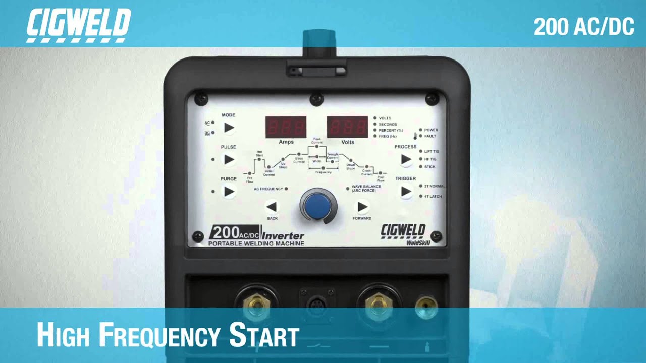 CIGWELD WeldSkill 200 AC/DC Inverter - YouTube