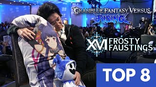 Frosty Faustings XVI 2024 GBVSR TOP 8 (Katalina Charlotta Belial Lowain Vira) Granblue Rising