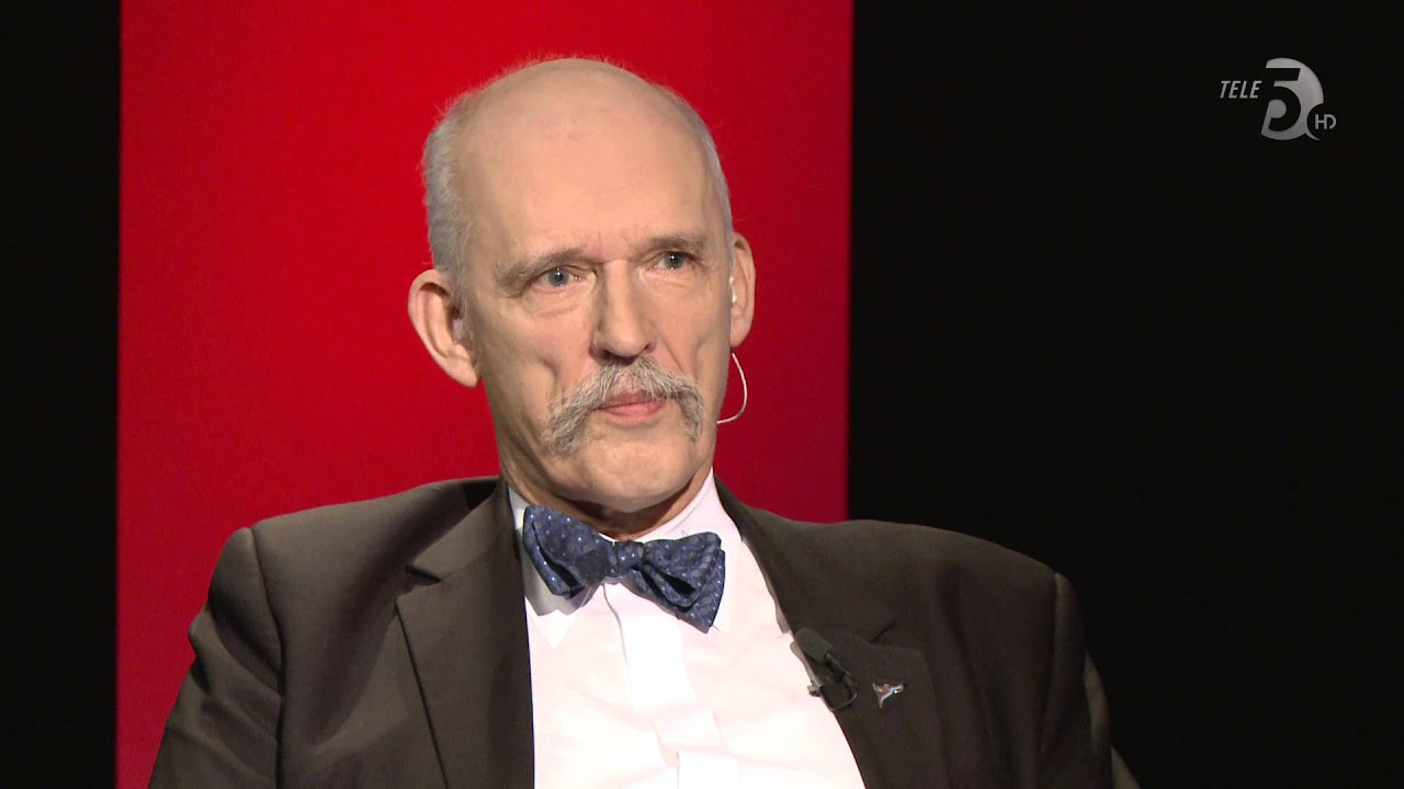 polandball Janusz Korwin-Mikke w Tele 5, 