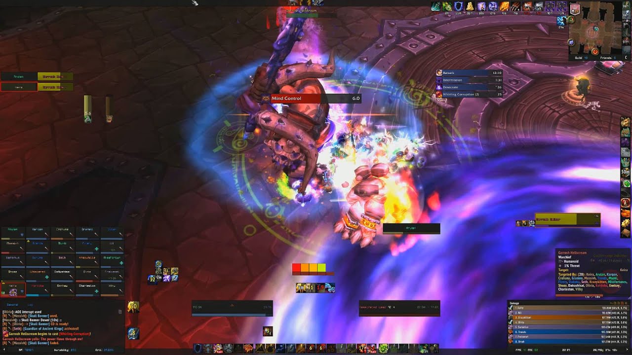 Luce vs Garrosh Hellscream (25m Heroic - West 107)