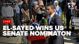 LIVE: Abul El-Sayed victory speech after winning Michigan Senate primary