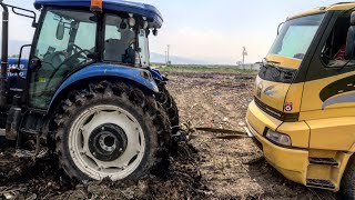 Yanlış Bu İşin Neresinde ? - New Holland TD110 Kamyon Kurtarma